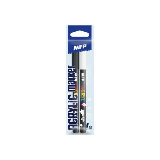 Acrylstifte - Acrylmalstifte MFP-Acrylmarker 1,0mm,  im 2er Pack