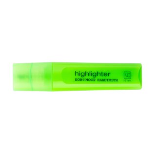 Textmarker - Keilspitze / Jumbo-  Highlighter - Grün ,  Strichstärke 1 - 5 mm