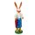 Ostern Holz - Großer Osterhase 16 cm , 2-fach sortiert