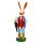 Ostern Holz - Großer Osterhase 16 cm , 2-fach sortiert