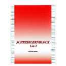 Schreiblernblock  A4  Lineatur 2 ,  mit Kopfbogen - 30...