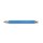 Druckbleistift  Metall- Minenhalter "Versatil" 5,6 x 120 mm Mine - BLAU - inklusive  Minenspitzer > 1002KK <