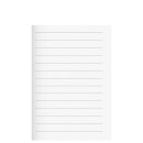 Schulheft  A5 - 16 Blatt  Lineatur Nr. 4 /  liniert, ohne Ränder / 4. Schuljahr