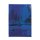 Heftumschlag - Hefthülle A4, transparent  / blau