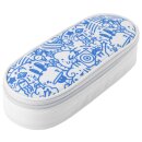 Kramtasche Faulenzer "Kattbjoern®-Etuibox mit Innenklappe" oval, 4-fach sortiert