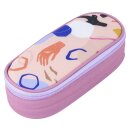 Kramtasche Faulenzer "Kattbjoern®-Etuibox mit Innenklappe" oval, 4-fach sortiert