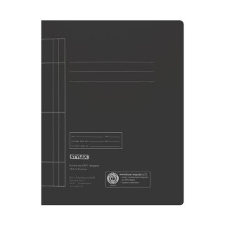 Schnellhefter - Color-Karton 250 g/m² , DIN A4 - Schwarz -