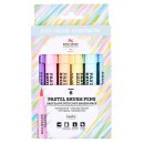 Fasermaler Brush Pen / Jumbo- Pinselfasermaler , im 6er Pack