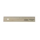 Lineal - Holz 20 cm mit Metallkante VE 18