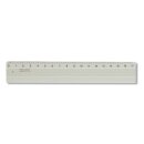 Lineal - Plast 17 cm transparent (742531) VE50