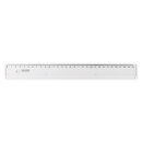Lineal - Plast 30 cm - Transparent - VE 50