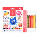 Wachsmalstifte " Aquarell-Wachsmalstifte " Jumbo - 15,0 mm x 80 mm , im 8er Pack