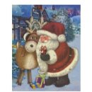 Weihnachten "Adventskalender"  31 cm x 25 cm , 4-fach sortiert