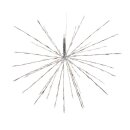 Weihnachten  LED Polarstern silber mit Blinkfunktion, Ø 1m - für Innen und Außen