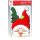 Zellglasbeutel / Folien- CPP- Beutel "Santa Face" 18,0  x 30,0 cm  - im 4er Pack