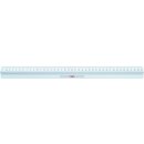 Lineal - Metall 40 cm mit Griff VE5