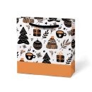 Weihnachten  Geschenktüte Mini Mix II - 9 cm x 9 cm x 4 cm , 4-fach sortiert