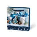 Weihnachten  Geschenktüte Mini Mix I - 9 cm x 9 cm x 4 cm , 4-fach sortiert