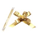 Ziehschleife Metallic- Zugschleife Ø 10 cm - Gold
