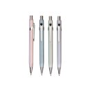Kugelschreiber Metall- Druckkugelschreiber metallic, Strichstärke 0,7 mm , farblich sortiert