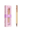 Kugelschreiber Metall- Druckkugelschreiber Rosegold /...