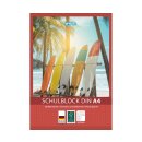 Schulblock A4 kariert - Lineatur 28,  mit 4fach Lochung...