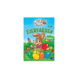 Ostern  Ostereierfarben - WARMFARBEN - 5 Farben