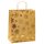 Weihnachten  Geschenktüte  Kraftpapier - Golddruck 32 cm x 26 cm x 13,5 cm - A4 , sortiert