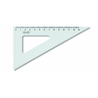 Dreieck - Plast 60° - klein / 13 cm Lineal -...