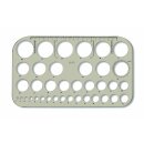 Schablone - Lochkreisschablone 4 - 40 mm Kreise VE30