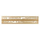 Schablone - Schriftschablone 20 mm Buchstaben VE25