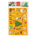 Schablone - Malschablone Weihnachtsmotive 18,5 x 26,5...