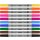 Fasermaler "Dick - Dünn" 10er Pack Strichstärke 2 + 3 mm