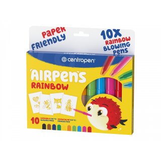 Blo Pen "Rainbow" 10er Pack mit  Regenbogen- Farben