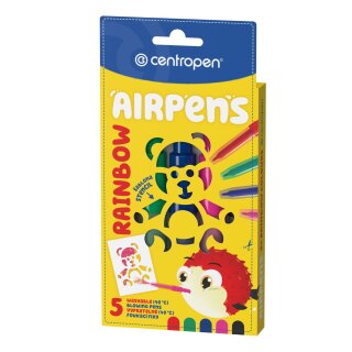 Blo Pen "Rainbow" 5er Pack mit dunklen Farben