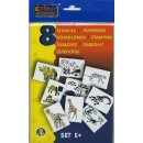 Blo Pen - Schablonen 8er Pack Wildtiere - E+ - VE 12