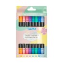 Fasermaler "Dick - Dünn , Pastell- Farben"...