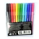 Fasermaler "BOOM" mit einer 2 mm Spitze, 12er Set im PP- Etui