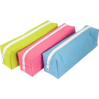 Kramtasche Faulenzerrolle- Unifarben - 21,0 x 5,5 x 6,0 cm , sortiert in 3 Farben