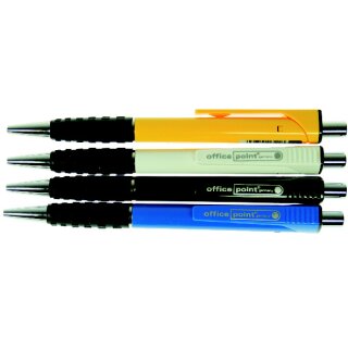 Kugelschreiber - Druckkugelschreiber Plast Strichstärke 0,7 mm , 24er Pack