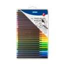 Fasermaler Brushliner / Pinselfasermaler , im 24er Pack