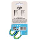Schere - Bastelschere Kinderschere- Rundspitze, Extra Soft Grip ,13,5 cm - Blau -
