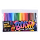 Fasermaler "BOOM" mit einer 2 mm Spitze, 24er...