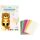 Transparentpapier  DIN A4 , 40g/m² - 10 Blatt, farbig sortiert