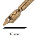 Schriftfedern - Kalligrafiefedern HI-70/L1,6 mm...