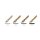 Schriftfedern - Kalligrafiefedern HI-70/L2,0 mm Bandzugfedern linksgeneigt, im 5er Pack