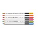 Textmarker Trockenstifte farblich sortiert im  6er Set