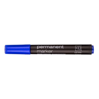Marker Permanent- Marker 2,5 mm Rundspitze  blau Koh-I-Noor ( 4005 )