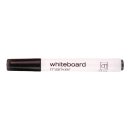 White-Boardmarker - farblich sortiert  / 2,5 mm Rundspitze ( 9005 JD 2 ) , im 4er Pack