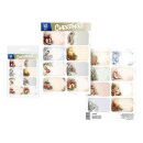Weihnachten  Geschenkaufkleber - 16 Stück , 2 x A5-...